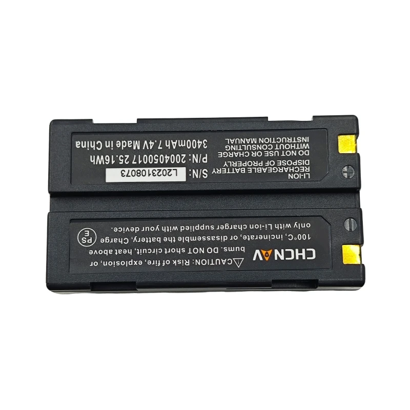 جودة عالية 2004050017 (XB-2) بطارية GPS لسلسلة CHCNAV CHC X90/X91/X93/M500/600 نموذج بطارية GPS-RTK 3400mAh 7.4V