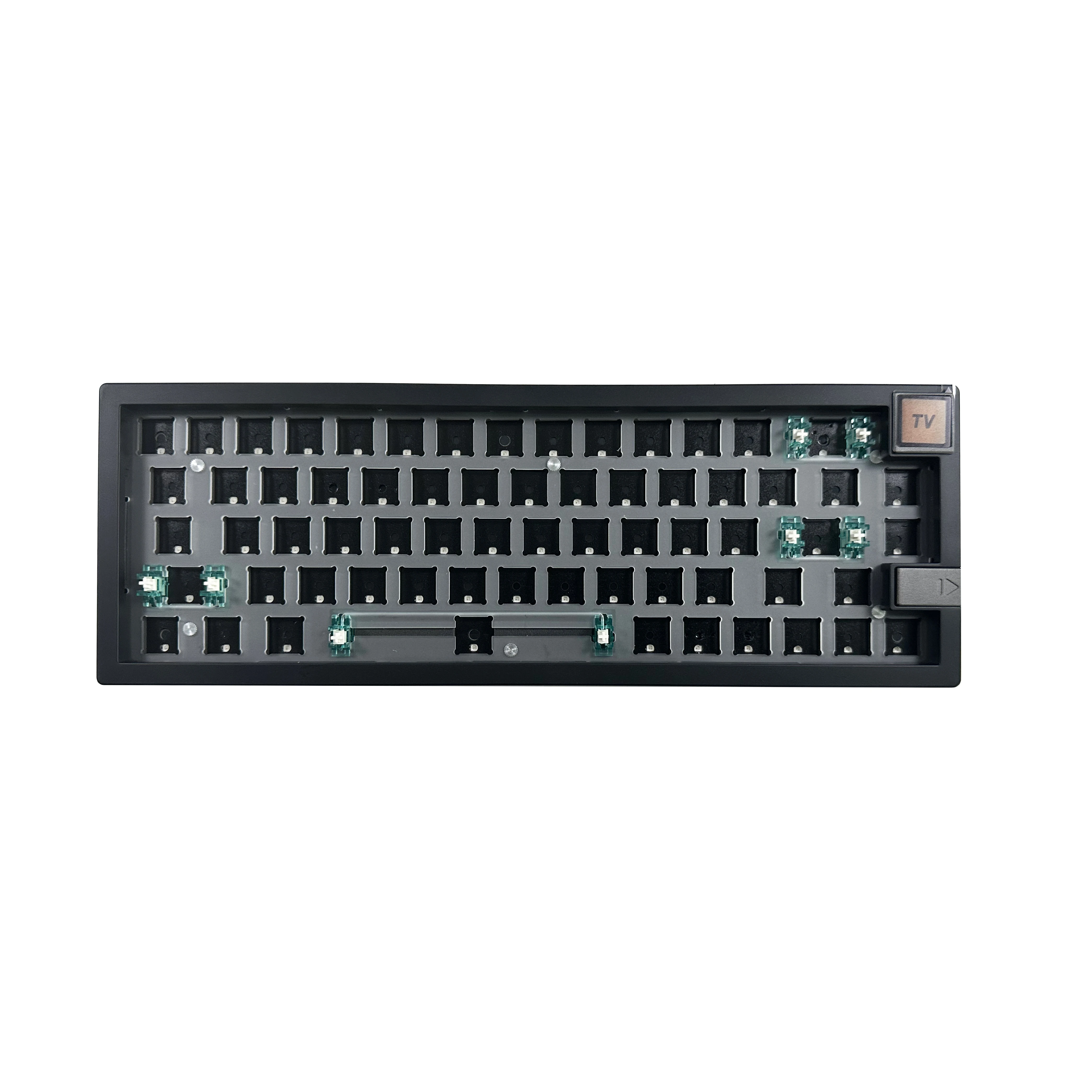 GMK67-S Machanical Keyboard KIT Bluetooth 5.0/2.4G Wireless/Wired Gasket-mounted  Equipped with display screen support VIA