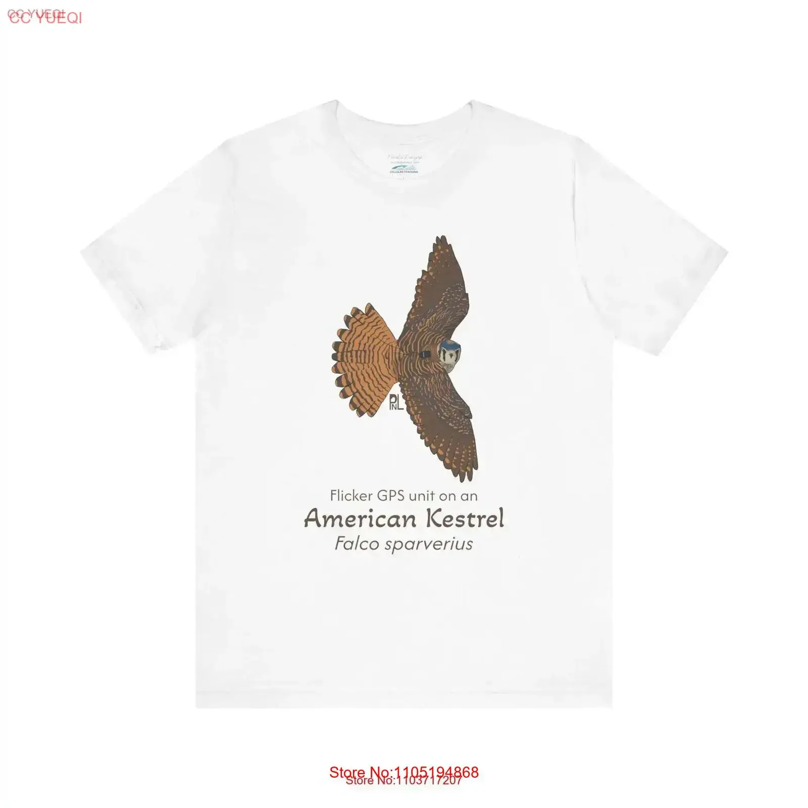 Camiseta American Kestrel para amantes de los animales, Top de ciencia natural, Top vintage lavado con estilo, Top cómodo Unisex para uso diario
