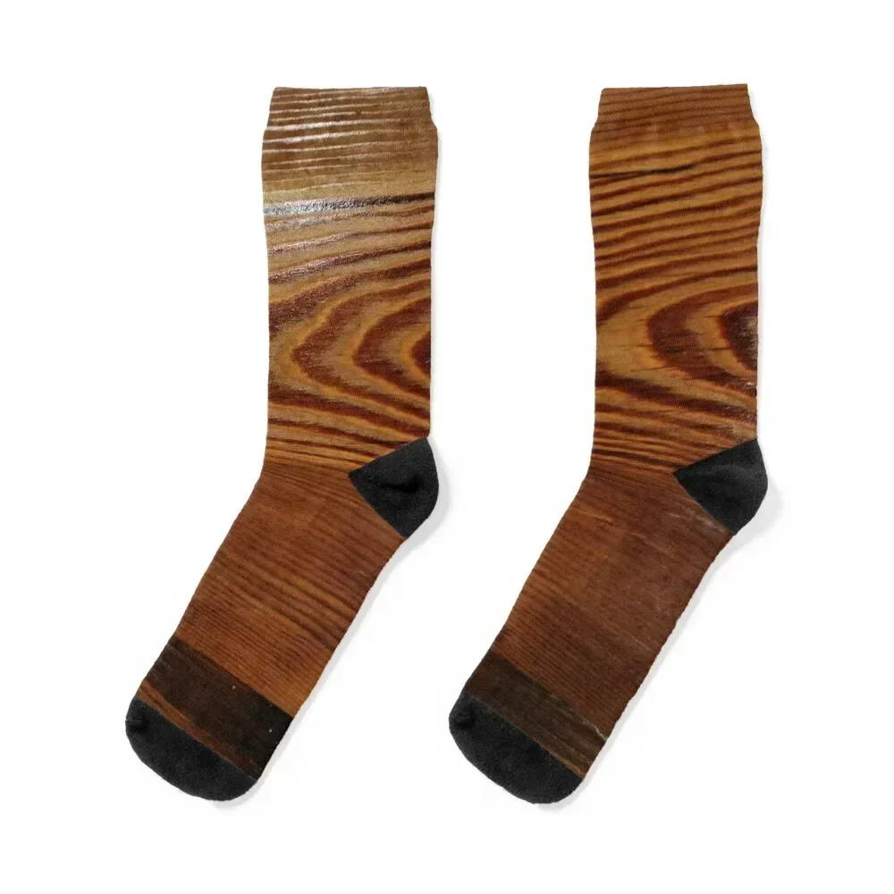 Wood pattern Socks gift custom Mens Socks Women's