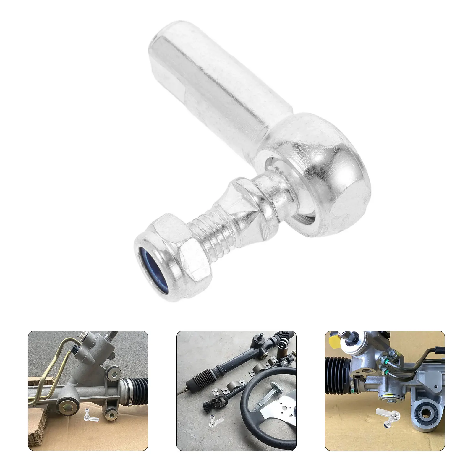 Ujung Batang Kemudi ATV Kanan, Ujung Batang Ban Luar, Ball Joint Logam Tahan Lama, Pengganti Otomotif, Suku Cadang ATV, Suku Cadang Golf Cart