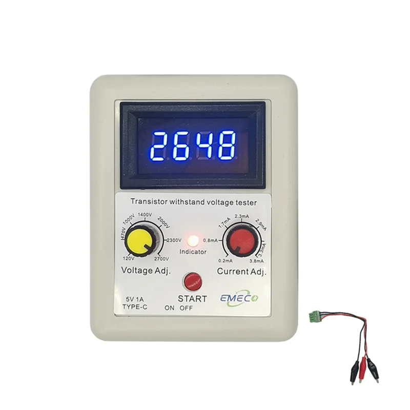 

AA-110V-2600V IGBT Voltage Capability Tester Diode MOS Triode Digital Voltmeter Tester Portable Withstand Voltage Tester