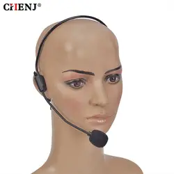 Portable Headset Microphone Wired 3.5mm Moving Coil Earphone Dynamic Jack Mic For Loudspeaker Tour Guide Teaching Lecture