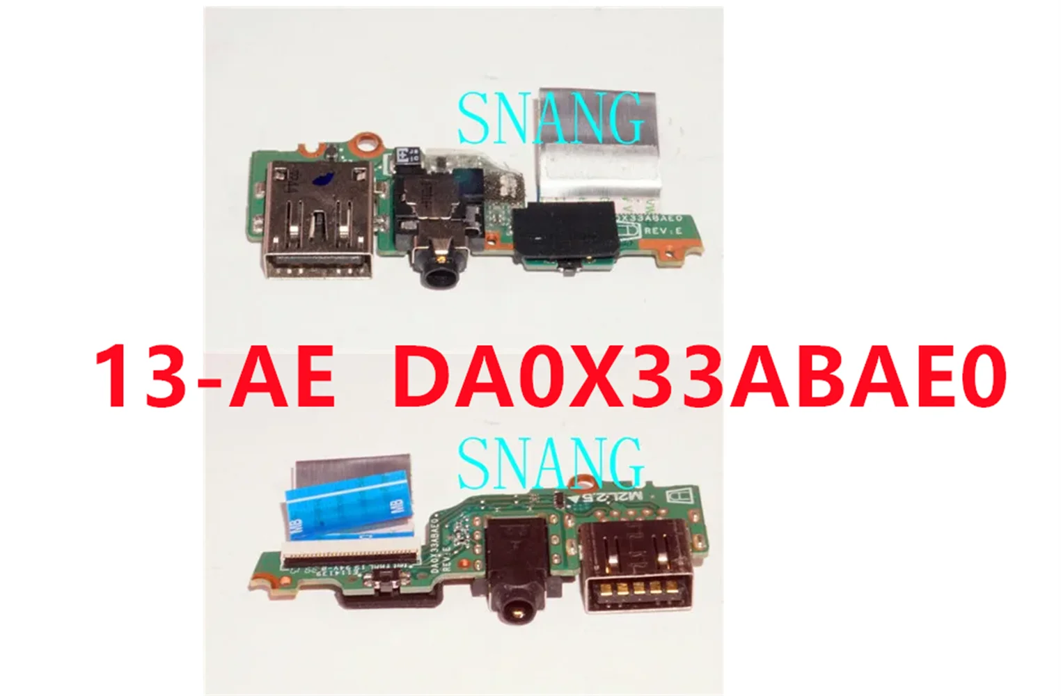 Original 942832-001 For HP 13-AE 13-AE015DX POWER botton switch AUDIO USB BOARD DA0X33ABAE0