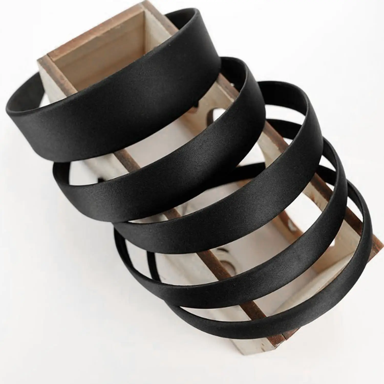 

1pcs Black Plastic Headbands Base 1.5-3 cm Width Head Hoops Blank Headbands Bezel for DIY Making
