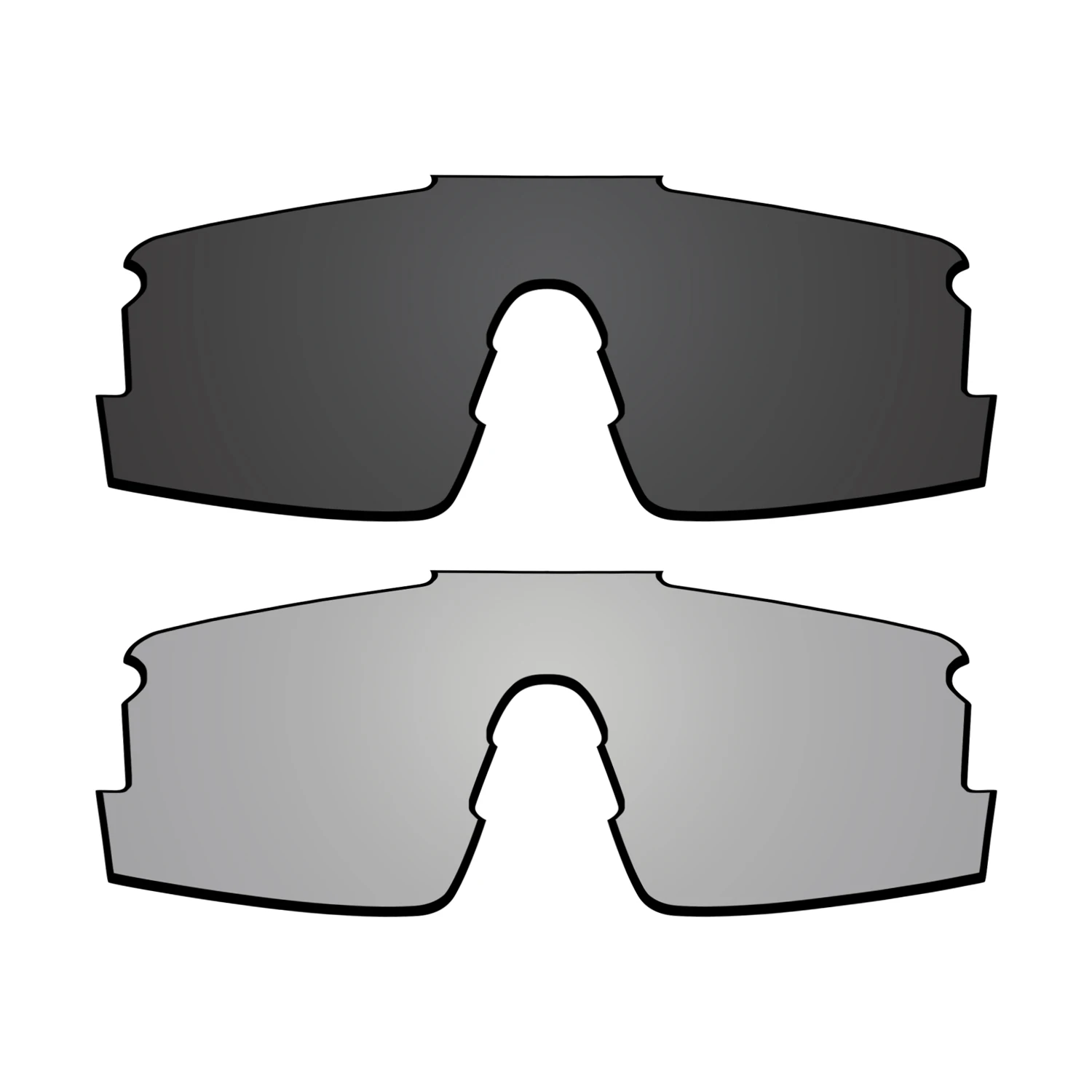 Glintbay Performance Polarized Replacement Lenses Compatible with Heat Wave Lazer Face A3.5 Sunglasses -Multiple Colors view 2