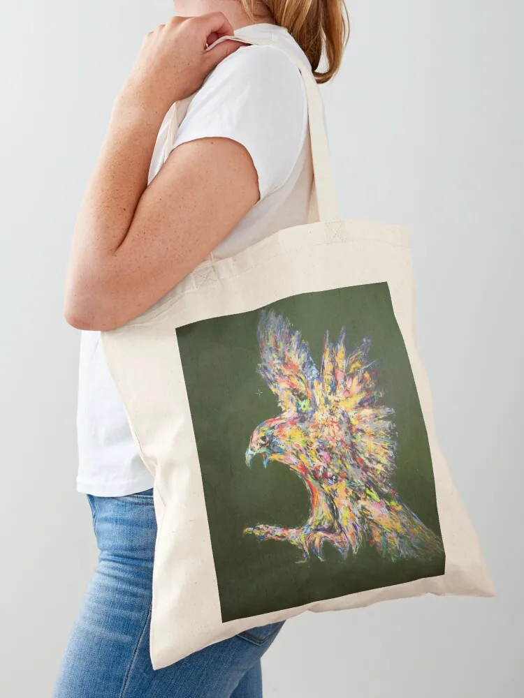 

The hunting falcon Tote Bag tote bags aesthetic canvas tote Lady bag bag custom