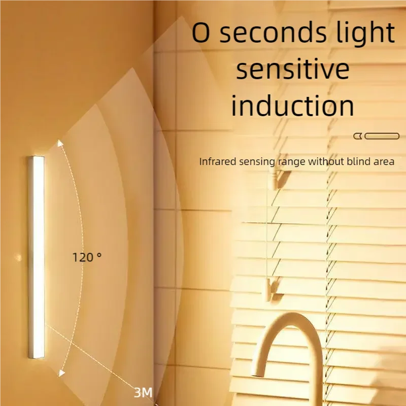 Xiaomi Youpin محس حركة أضواء ليلية لاسلكية LED مصباح USB قابلة للشحن المغناطيسي لخزانة غرفة خزانة المطبخ المصباح الكهربي