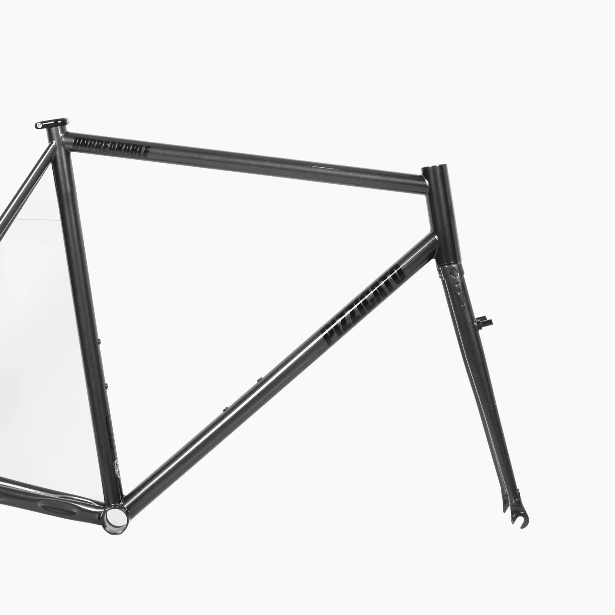 PIZZ-Unbreakable U1フレーム、U1、固定ギア自転車フレームセット