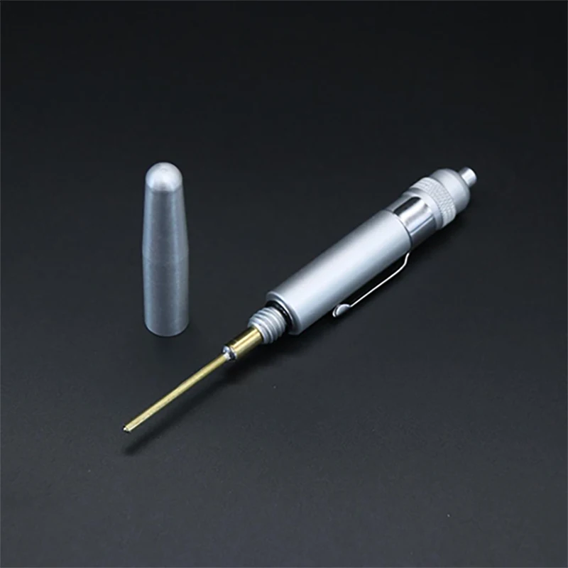 BAI Precision Oiler Pen Aluminum Alloy Applicator Precisely Applies Other Lubricants Firm Durable Maintenance Dripping Oil Pen