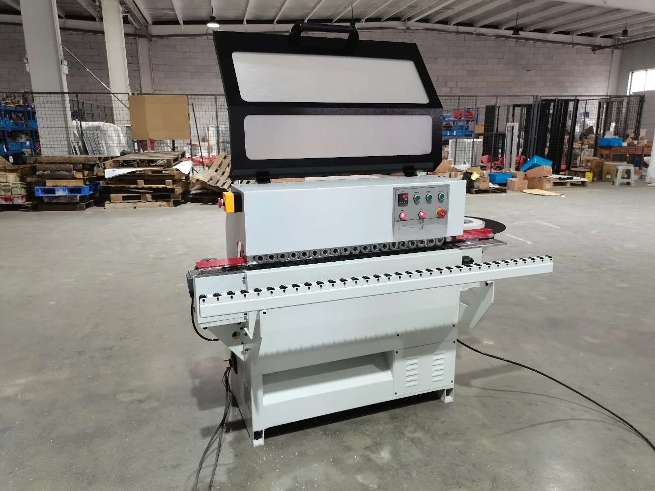 TT-306 Automatic PVC Edge Banding Machine for Wood Furniture Straight Edge Bander New Motor Core Component
