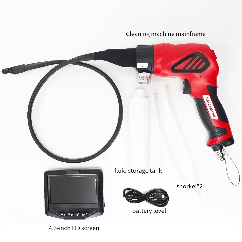 

Hot sale high pressure visual cleaning gun sprayer car air conditioner cleaning machine evaporator cleaning endoscope