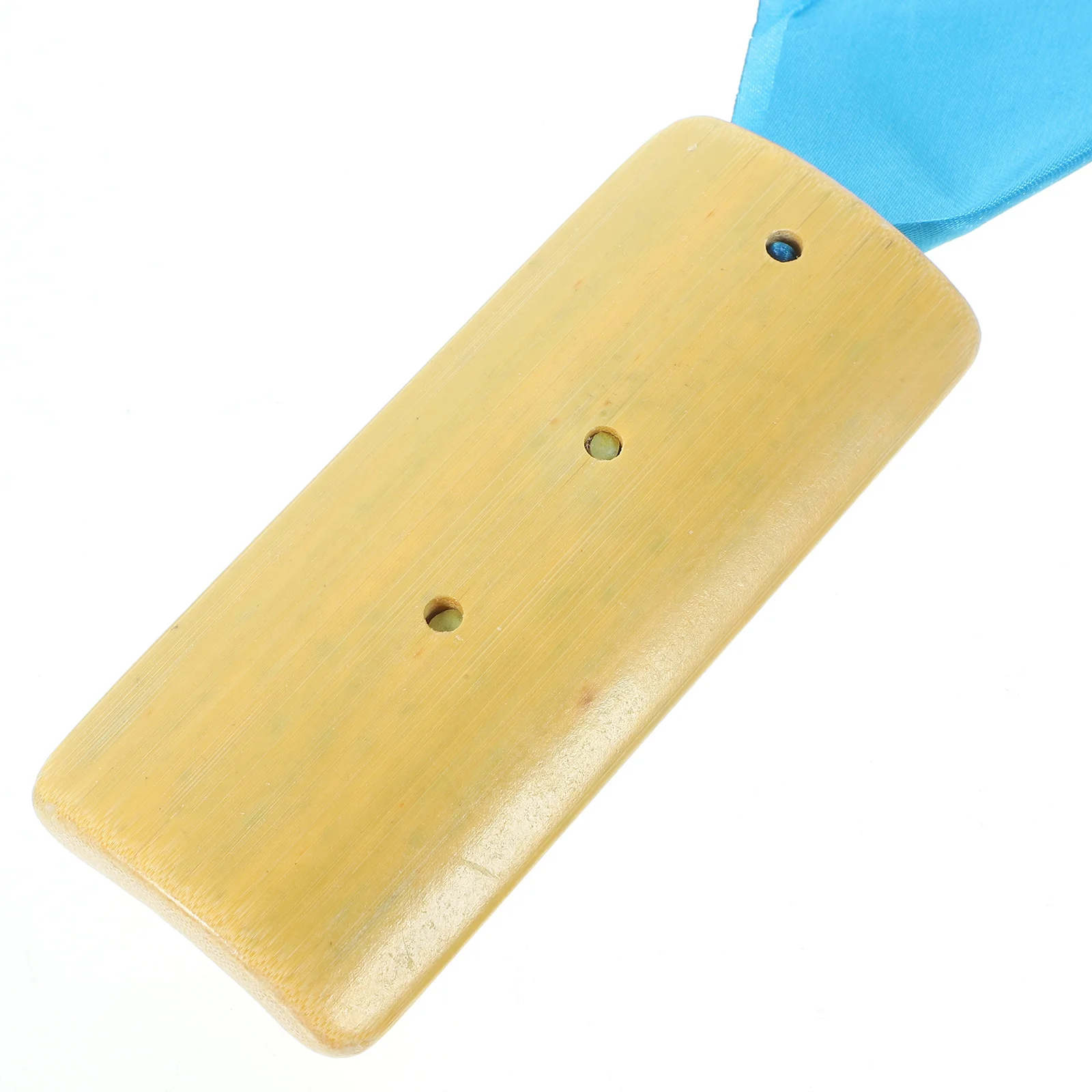 

Blue Silk Percussion Instrument Castanets Traditional Bamboo Chinese Musical Instruments