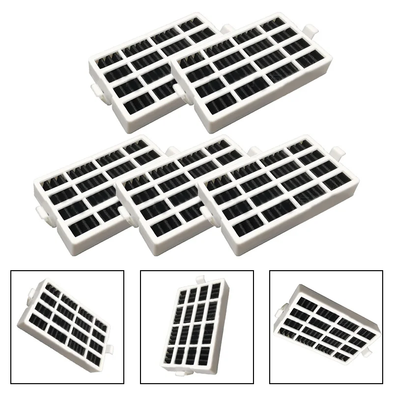 

5PCS Refrigerator Filter Clean Fresh Refrigerators For W10311524 Refrigerator Filter Activated Carbon Deodorization 77*45*12mm