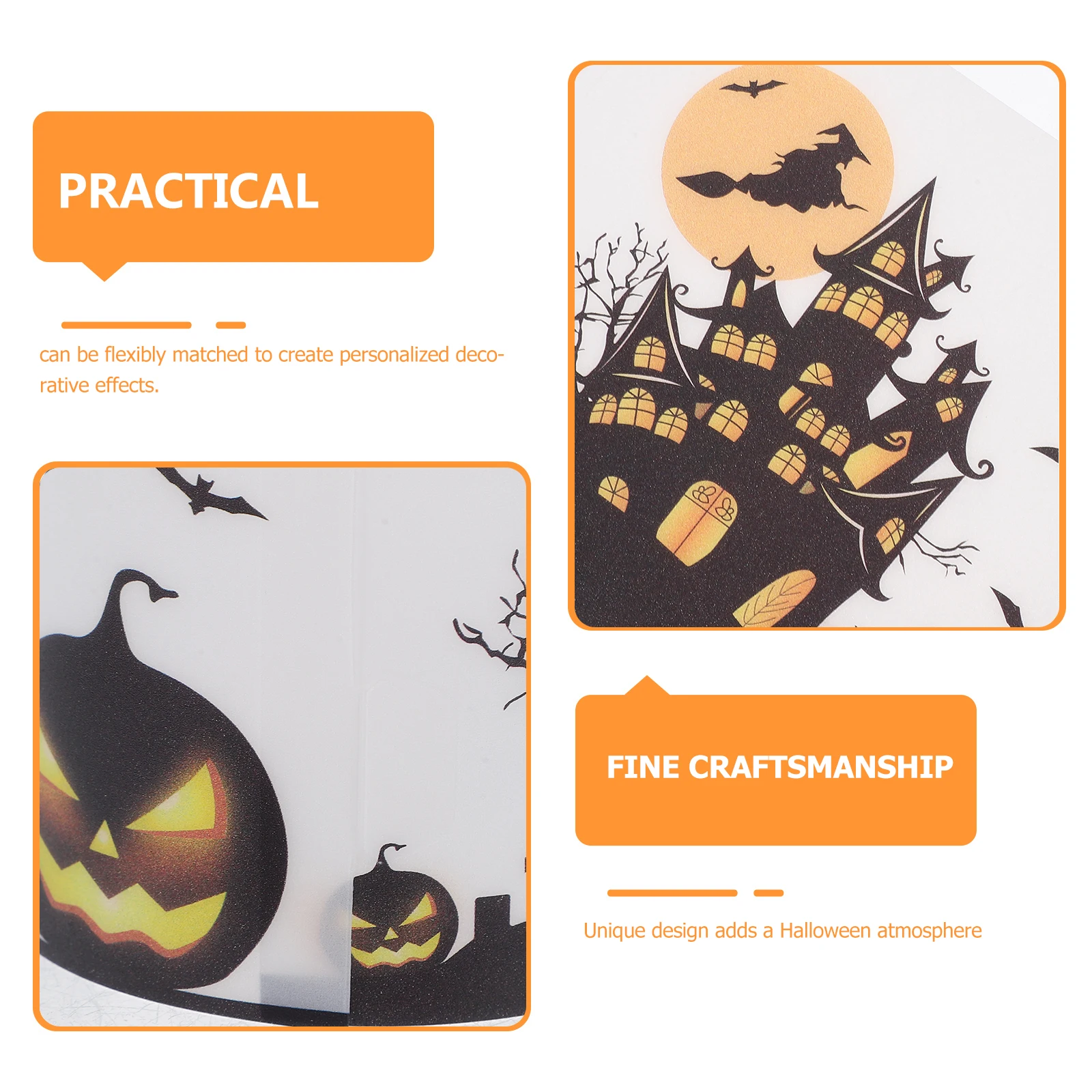 8 шт. пластиковые оттенки для труб с открытым концом, простой дизайн, простота в эксплуатации, романтические товары для украшения дома