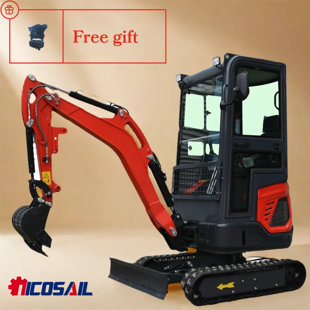 

The cheapest excavator 1.8 tons 1.5 tons CE EPA hot selling farm second-hand mini excavator price cheap