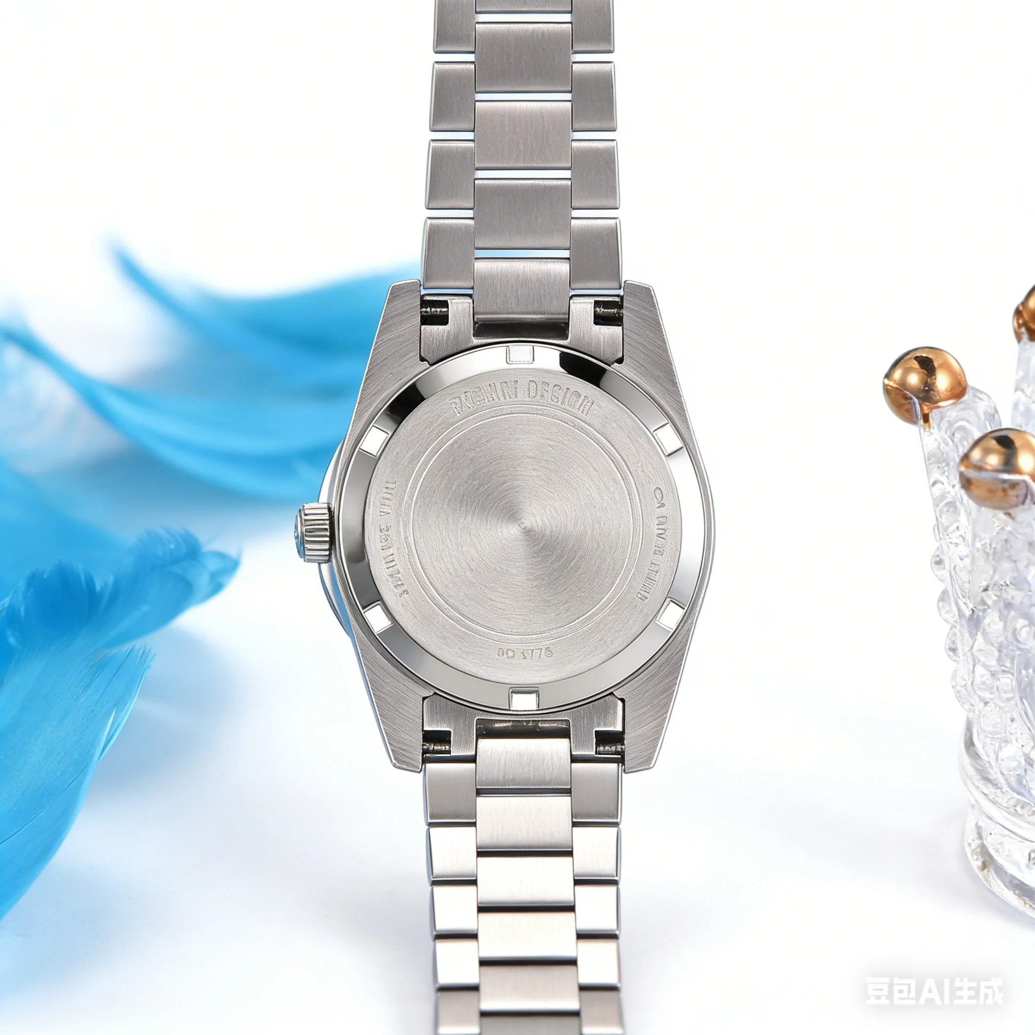 Pagani Design Women's Quartz Watch Casual Fashion Stainless Steel Band Sapphire Glass Waterproof Elegant Watch for Daily Wear