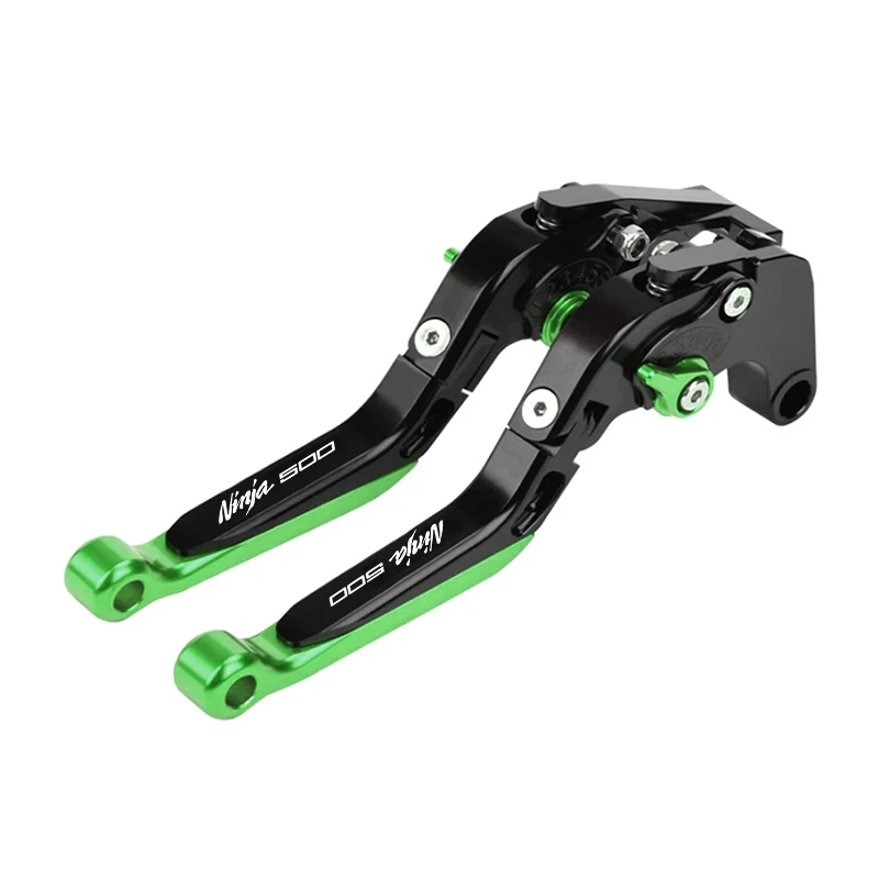 ملحقات الدراجة النارية KAWASAKI NINJA500 NINJA 500 2025-2026 رافعة فرامل القابض قابلة للتمديد قابلة للطي عتلات قابلة للتعديل