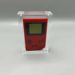 High transparency acrylic magnetic cover console storage box for Game boy Classic GB DMG