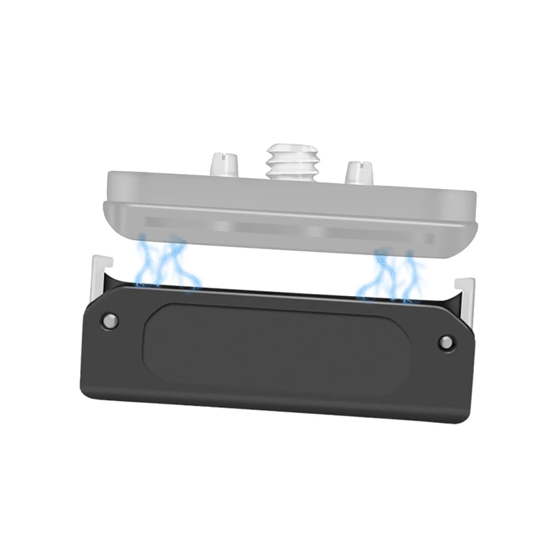 Adaptador de Base magnética con soporte ARRI 1/4 para DJI OSMO360 ACTION 5pro 4 3 2/para soporte de cámara Gopro palo de Selfie fijo BallHead