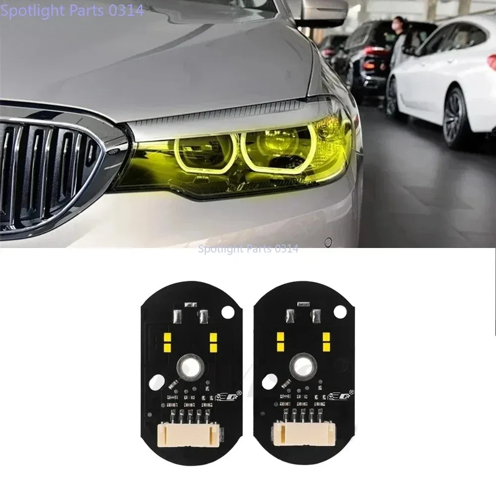 

New For 2017 2018 2019 BMW G32 GT F90 M5 520i 530i 540i CSL G30 DRL Yellow Angel Eyes Adaptive LED Headlight Red Daytime lights