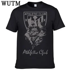 Athletic Club De Bilbaos 남성용 티셔츠, 100% 코튼 셔츠