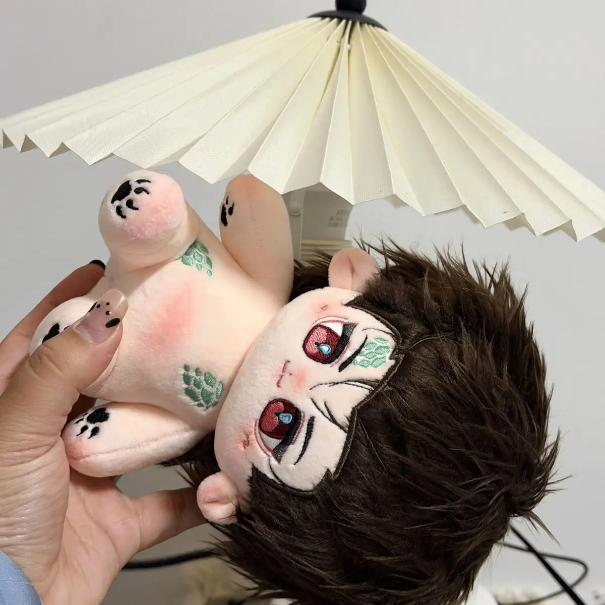 

Stuffed 20cm Game Identity V Luchino Diruse Evil Reptilian Figures Cosplay Dress Up Doll Plushie Toys Figures Xmas Gifts