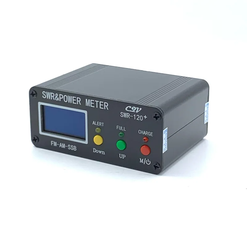 

AC17-120W SWR Digital Power Standing Wave Meter 1.8-54Mhz Shortwave Meter FM AM SSB Modes Power Meter Support Adjustable
