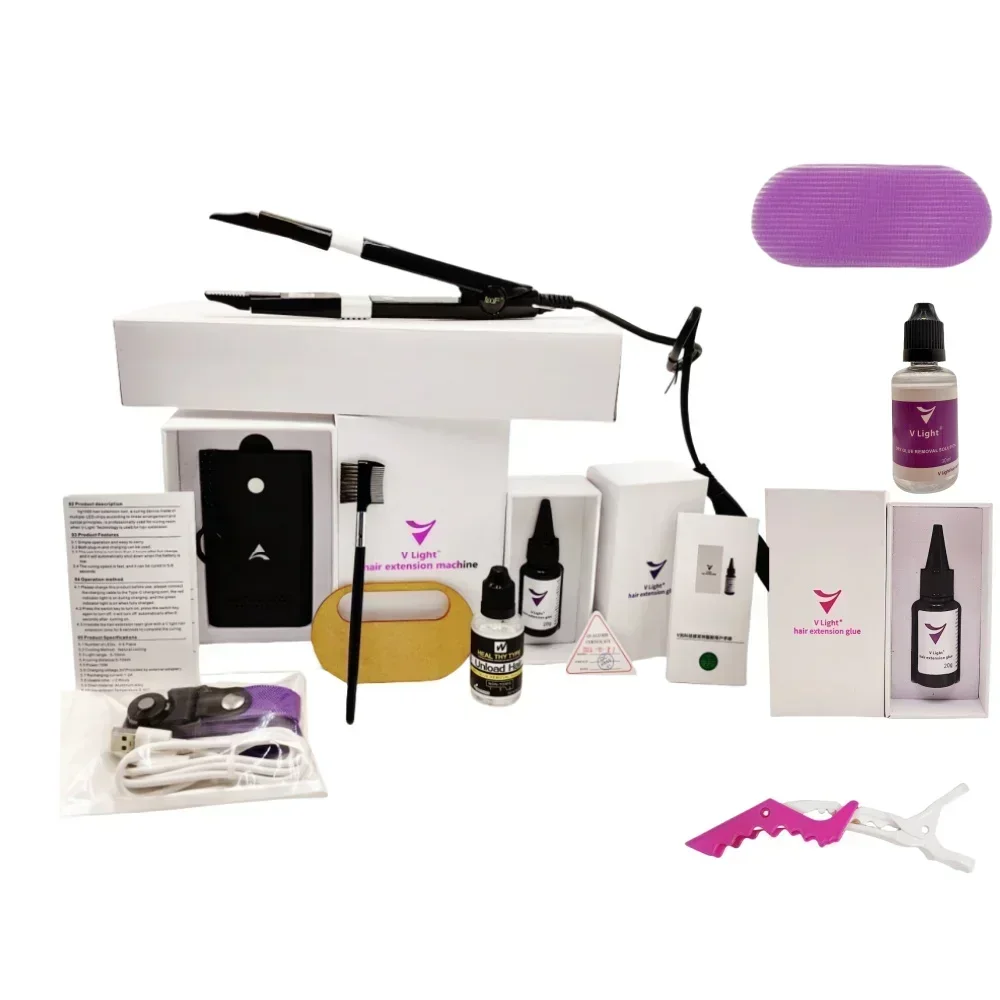 

100% The recommended hair extension tools for ordering are v light hair extension machine