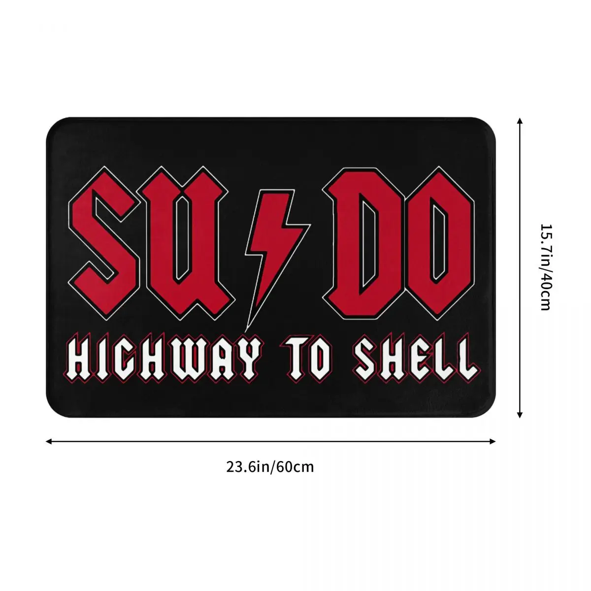 Linux Operating System Bedroom Mat Highway To Shell Doormat Kitchen Carpet Balcony Rug Home Decoration