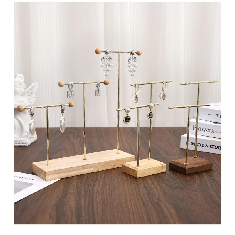 

1 шт. Трехуровневая металлическая подставка для украшений: держатель для колец, ожерелий, браслетов, витрина, органайзер для хранения, демонстрационный стенд