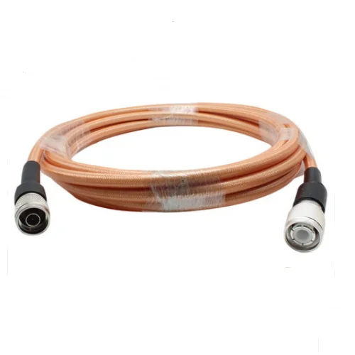 HN high-power coaxial cable N Male to HN Male RG393 double-shielded high-temperature silver plating SFF50-7