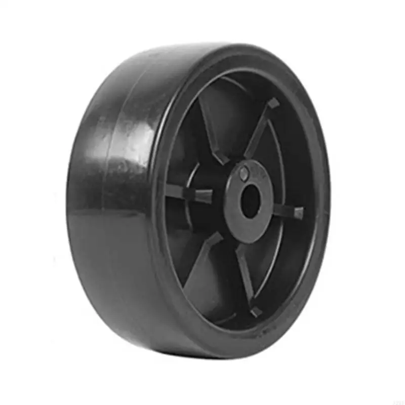 A2BF Verstellbare Anhänger -Buchse Rad 6 Zoll rundes Rad leicht zu bedienend für