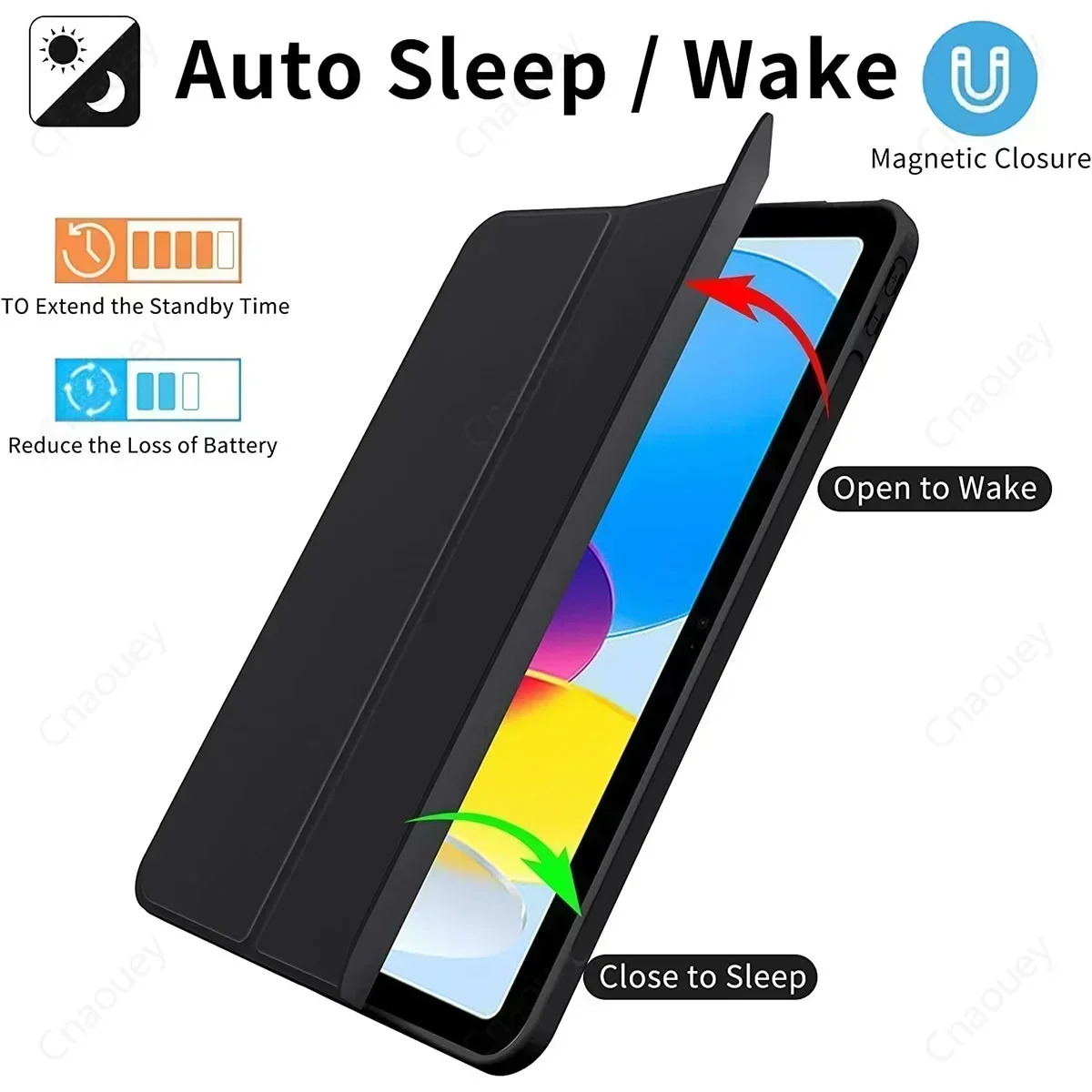 Fall für Xiaomi Redmi Pad SE 11 "2023 Flip Stand PU Schutzhülle für Redmi Pad 10,61" Leder Shell tablet Schutzhülle