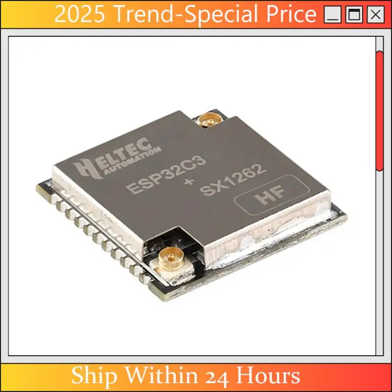 CHYY Top H ELTEC AUTOMATION HT-CT62 ESP32C3 SX1262 Lora Node Module Bluetooth Lora Lorawan Node Wifi Wireless Module