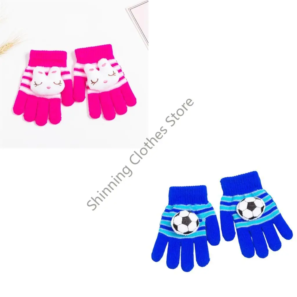 

Уютные детские перчатки M68A, гибкий дизайн пальцев для игр на снегу и зимы на открытом воздухе