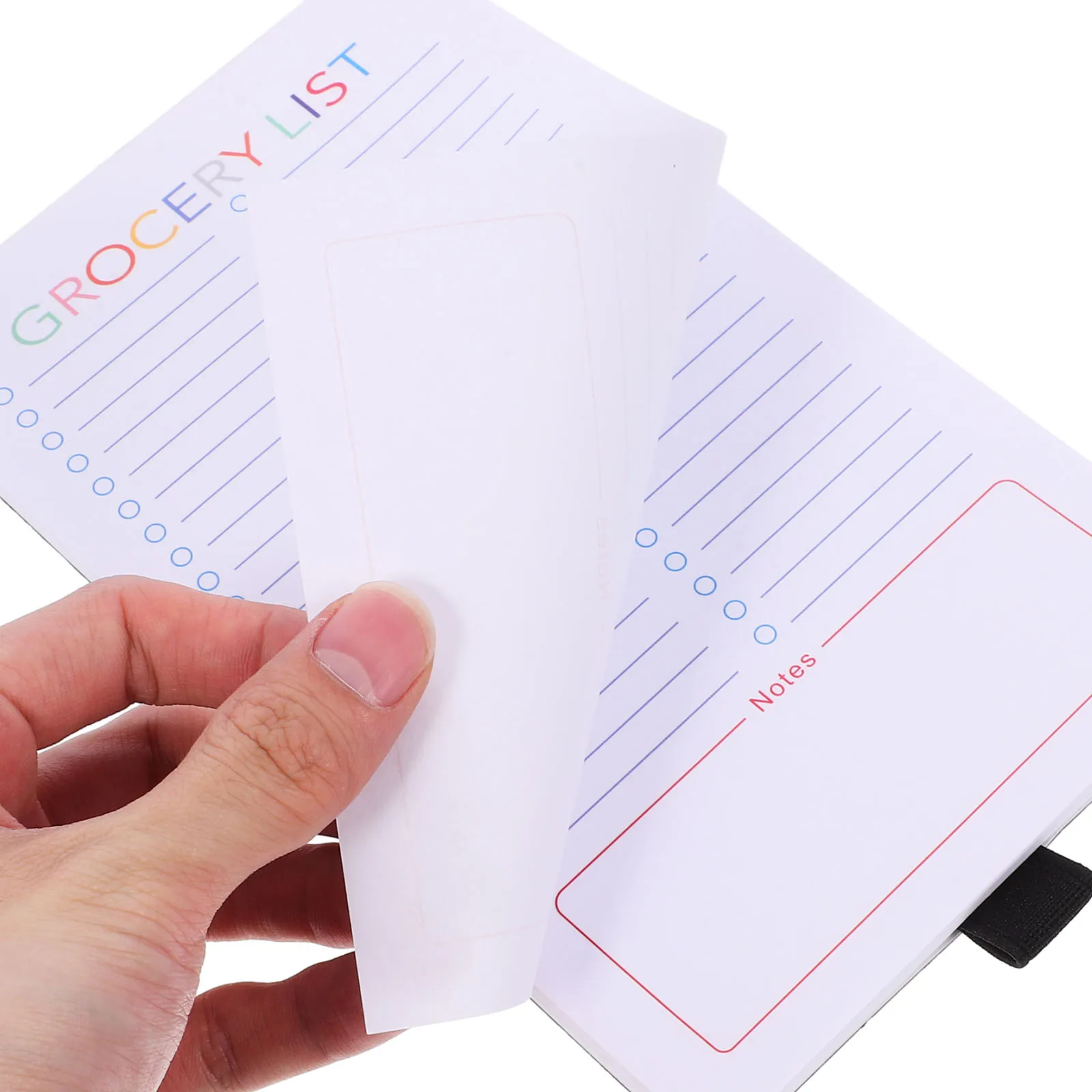 

Tearable Grocery List Notepad Magnetic Shopping Memo Pad Portable Daily Planner Notebook Writing Notepads Small