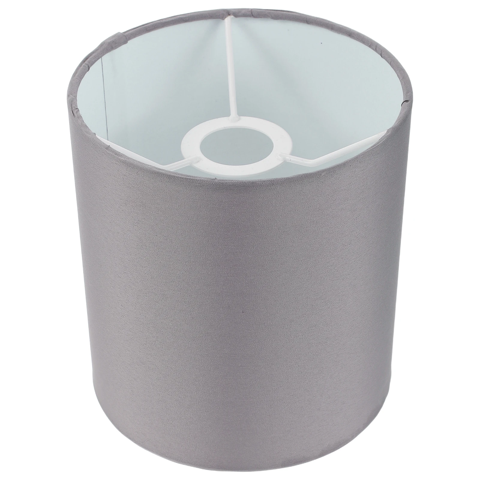

Fabric Lamp Shade Grey Modern Cylindrical Drum For Table Wall Ceiling Lamp Living Room Bedroom Light Shades Decor Lighting