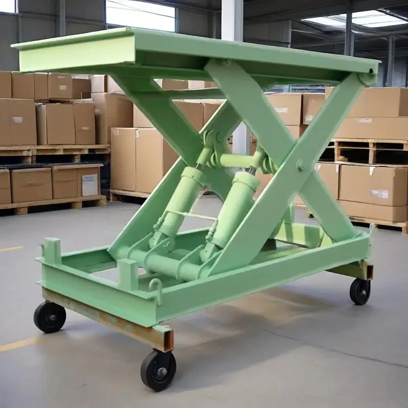 

2M 6M 8M Lifting Height Hydraulic Double Scissor Lift Table