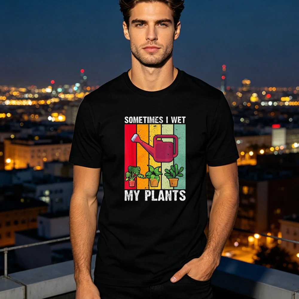 Sometimes I Wet My Plants Funn - Plant Parent Shirt recension och pris