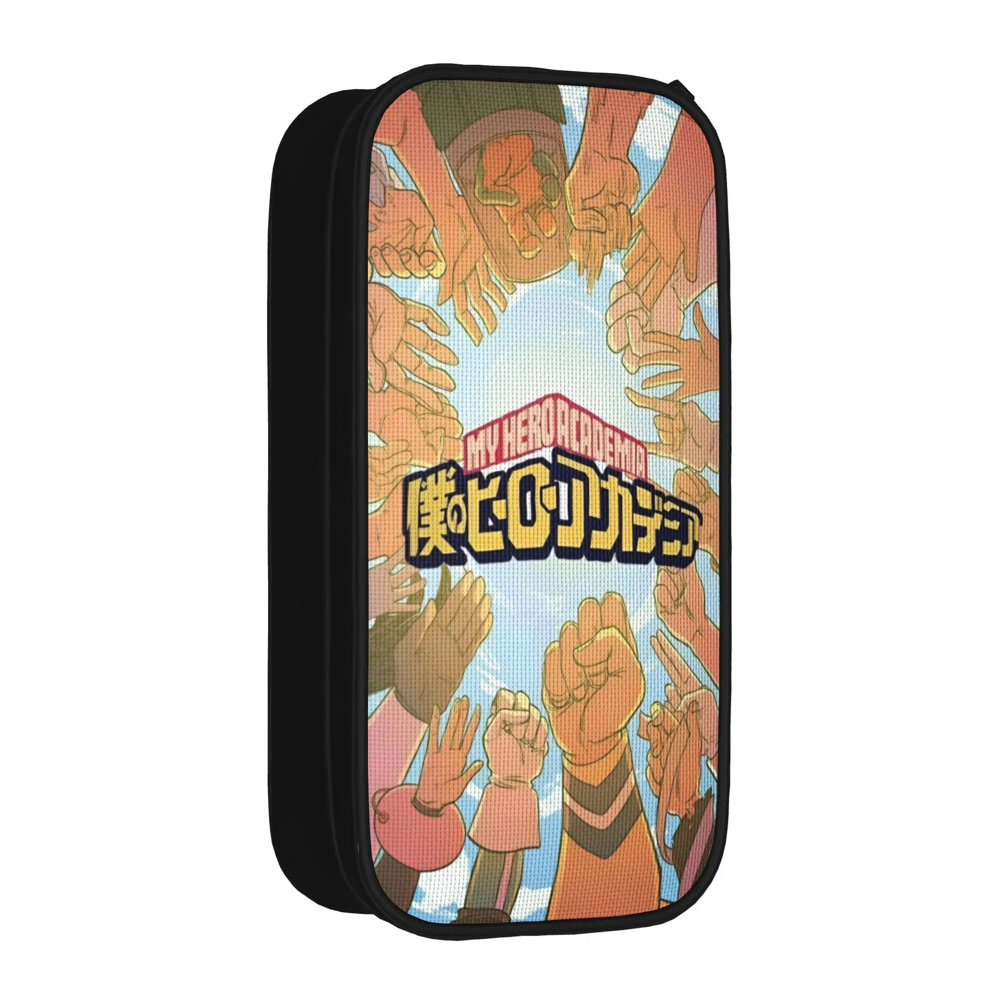 My Hero Academias Pencil Cases Classic Pen Pencil Bags Kids Big Capacity School Supplies Gifts Pencil Box