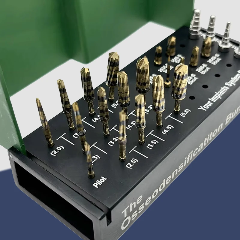 

24 шт., набор боров для оссексификации зубов для конденсации костей и расширения хребта при хирургии имплантатах