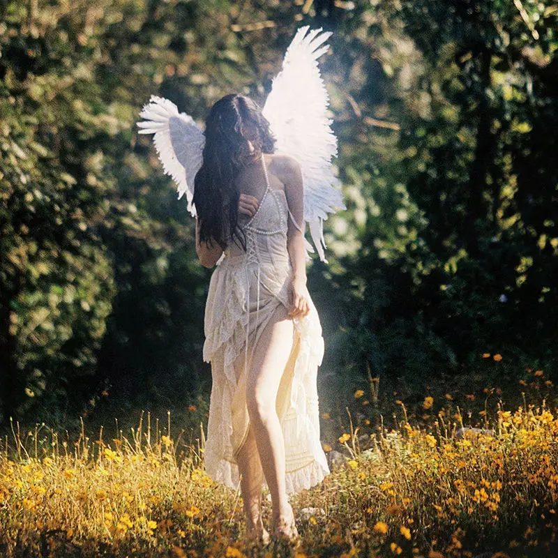 Borboleta anjo penas asas festa de férias vestir-se adereços palco presentes das crianças foto prop asas cosplay