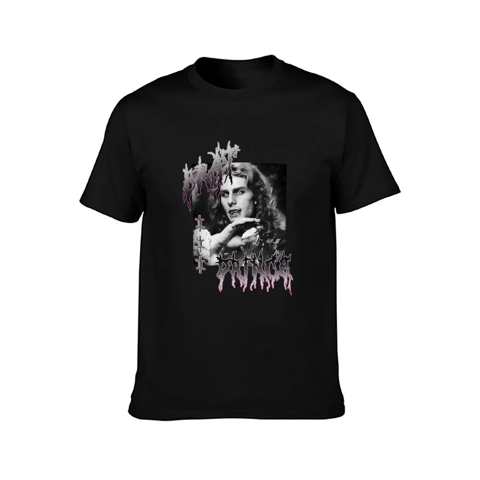 Bravery Lively Strong Good Brat Prince Retro T-Shirt Casual Street Style Short Sleeve Tee T-Shirt