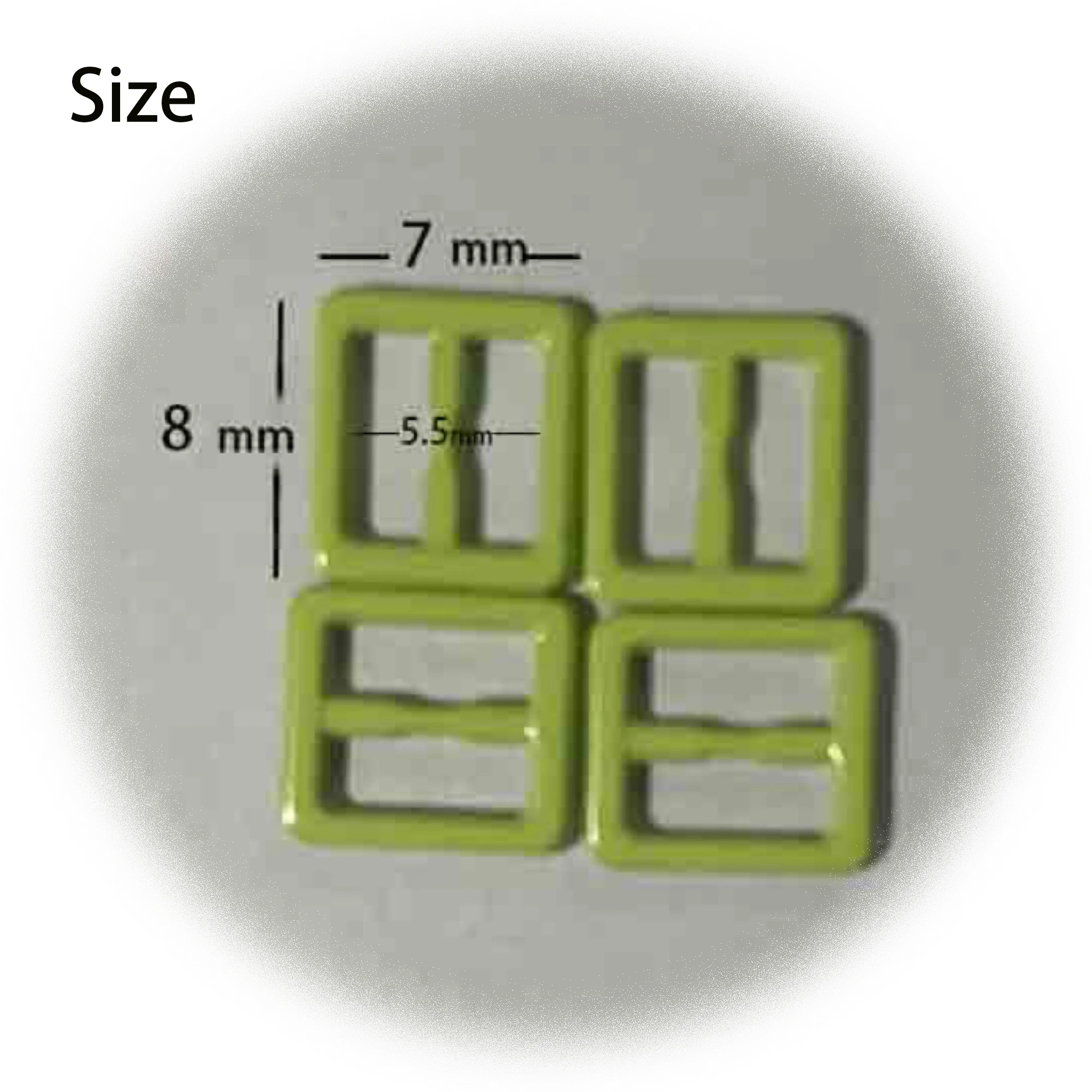 20/Pcs Ultra-small Colorful  5.5mm Buckle For Ob11 BJD Doll Clothes Shoes Bag Tiny Buckles Mini Doll Buttons  Accessories