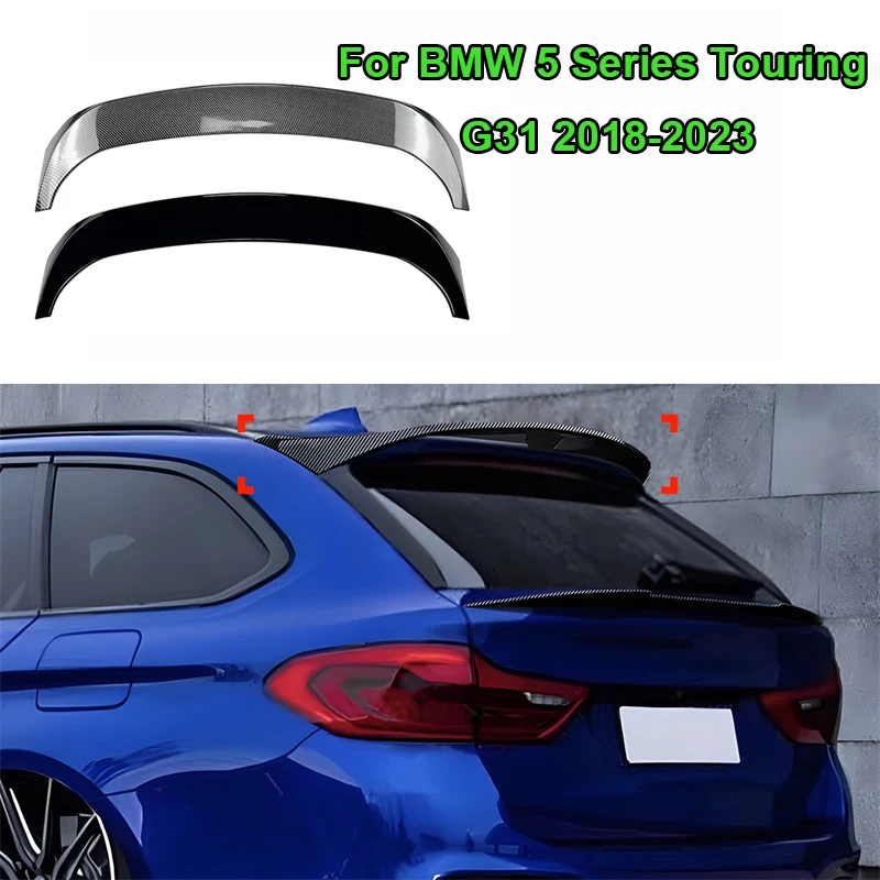 Tail Spoilers Rear roof Trunk Spoiler Wing For BMW 5 Series Touring G31 2018-2023 Tail Tailgate Splitter Lip HIGH KICK DUCKBILL