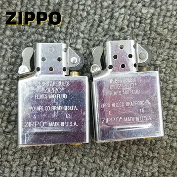 Zippo 내부 거트 삽입 실버 골드 크롬 전용 황동, 외부 케이스 없음, 라이터용 