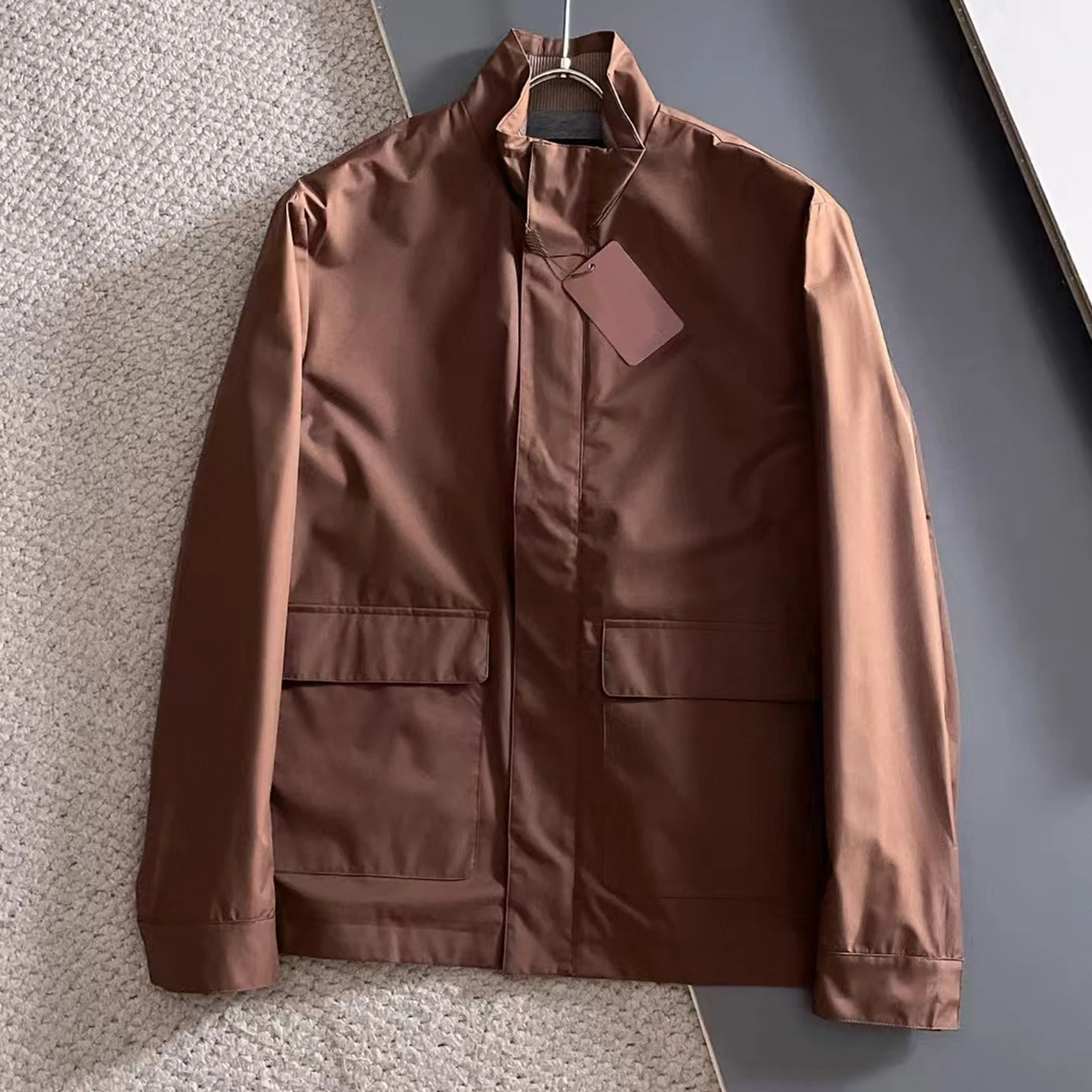 

Italian LP 25aw Multi-Pocket Windproof Hunting Stand-Up Collar Casual Jacket