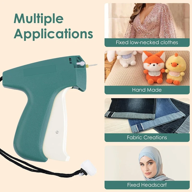 micro stitch gun for clothes Fine StitchGun for Clothes, TaggingGun for Clothing,with 2 Fine