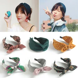 Women Hairbands Wide Female boho ties headband accessories Bow Hair Hoops Headwear Floral Hair Accessories Girl Head Band Lady